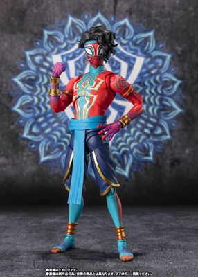 Spider-Man: Across the Spider-Verse S.H.Figuarts Spider-Man India view 2 - Mighty Toys Australia