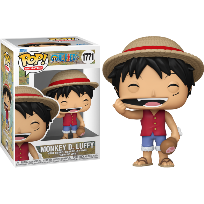 One Piece - Monkey D. Luffy with Meat Pop! Vinyl Figure