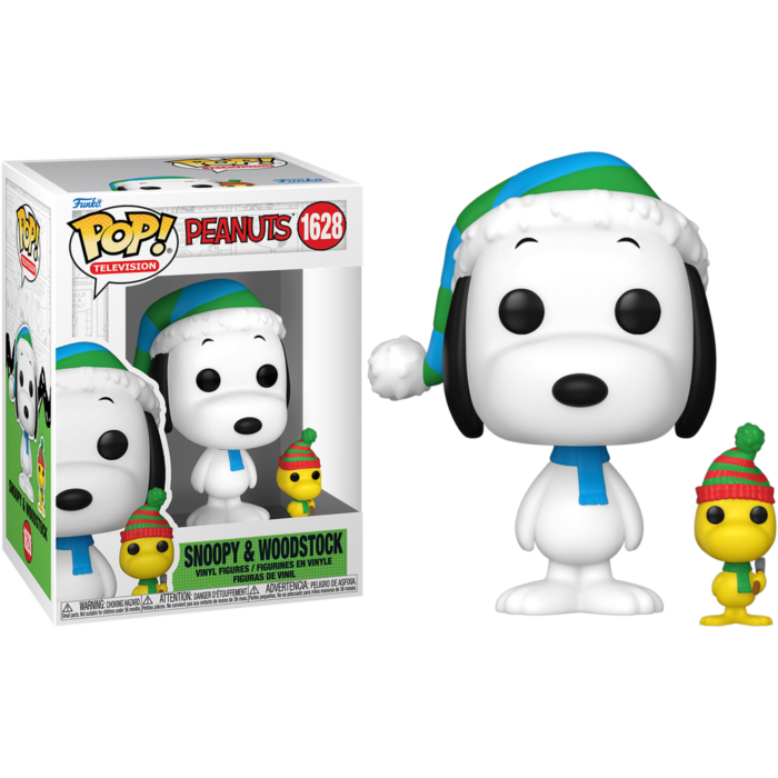 Peanuts - Snoopy &amp; Woodstock Holiday Pop! Vinyl Figure