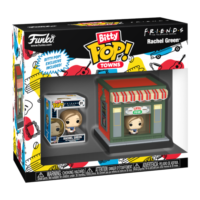 Friends - Rachel Green &amp; Central Perk Bitty Pop! Town Vinyl Figure