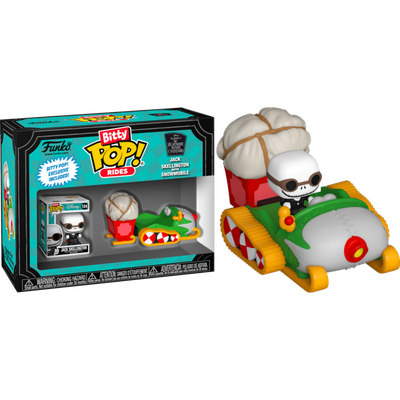 The Nightmare Before Christmas - Jack Skellington with Snowmobile Bitty Pop! Rides Vinyl Figure