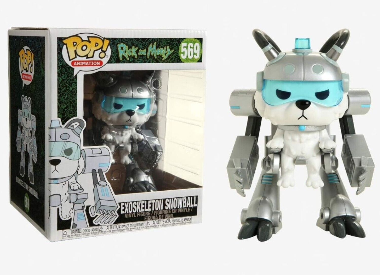 Rick and Morty - Exoskeleton Snowball 6" Pop! Vinyl Figure