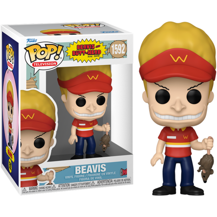 Beavis and Butt-Head - Beavis (Burger World Uniform) Pop! Vinyl Figure