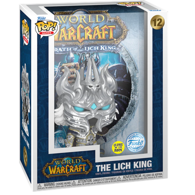 World of Warcraft: Wrath of the Lich King - Lich King Glow-in-the-Dark Pop! Game Covers Vinyl Figure