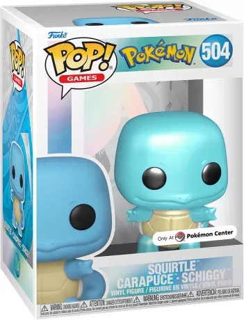 Pokemon- Squirtle Pearlescent Pop! Vinyl Figure (Pokemon Center Exclusive)