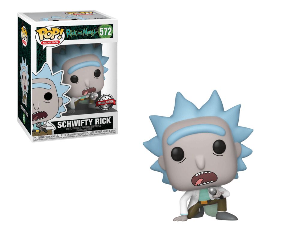 Rick and Morty - Schwifty Rick Pop! Vinyl Figure