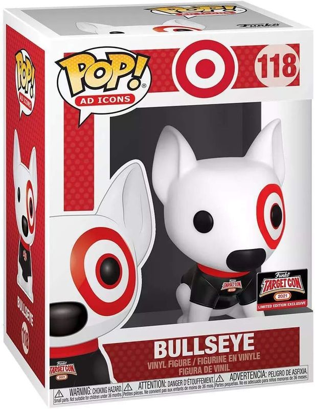 Ad Icons: Target - Bullseye Pop! Vinyl Figure (Target Con 2021)