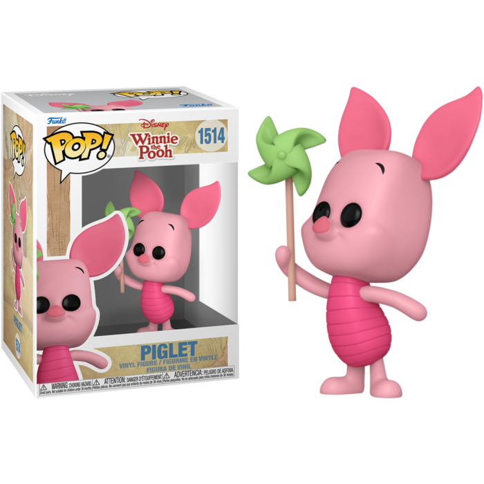Winnie the Pooh - Piglet with Pinwheel Pop! Vinyl Figure