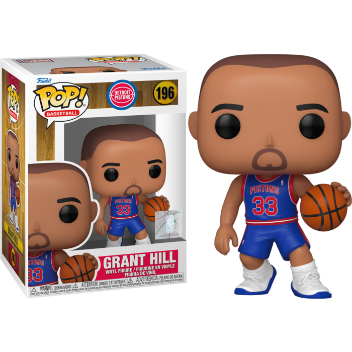 NBA Basketball: Rookie Season - Grant Hill Detroit Pistons Pop! Vinyl Figure