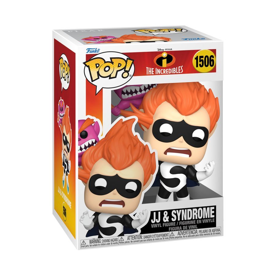 Incredibles: 20th Anniversary - Jack Jack &amp; Syndrome Pop! Vinyl Premium Figure