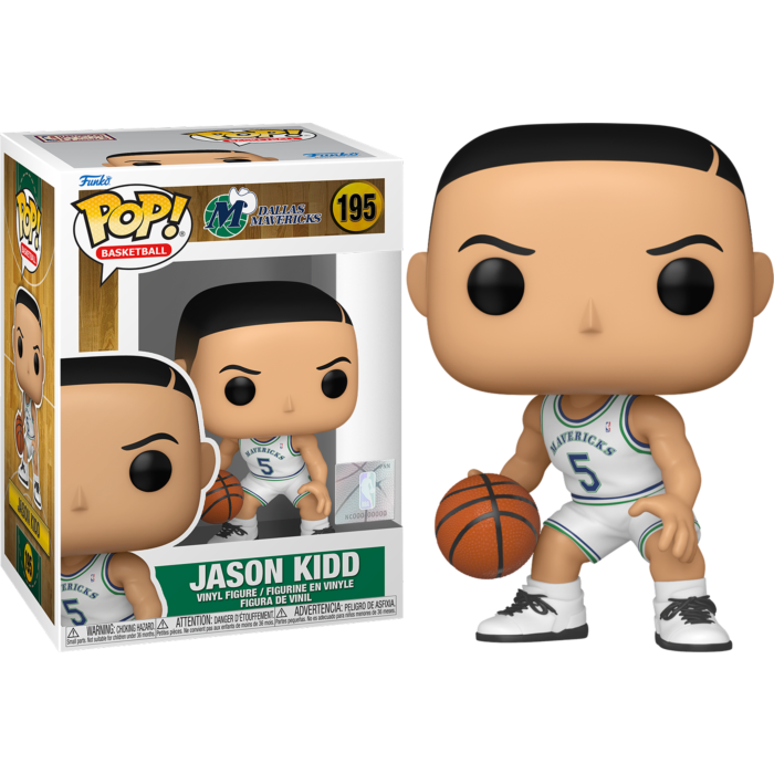 NBA Basketball: Rookie Season - Jason Kidd Dallas Mavericks Pop! Vinyl Figure