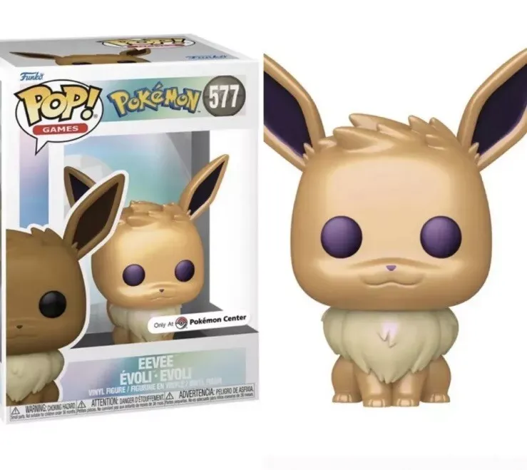 Pokemon- Eevee Pearlescent Pop! Vinyl Figure ( Pokemon Center Exclusive)