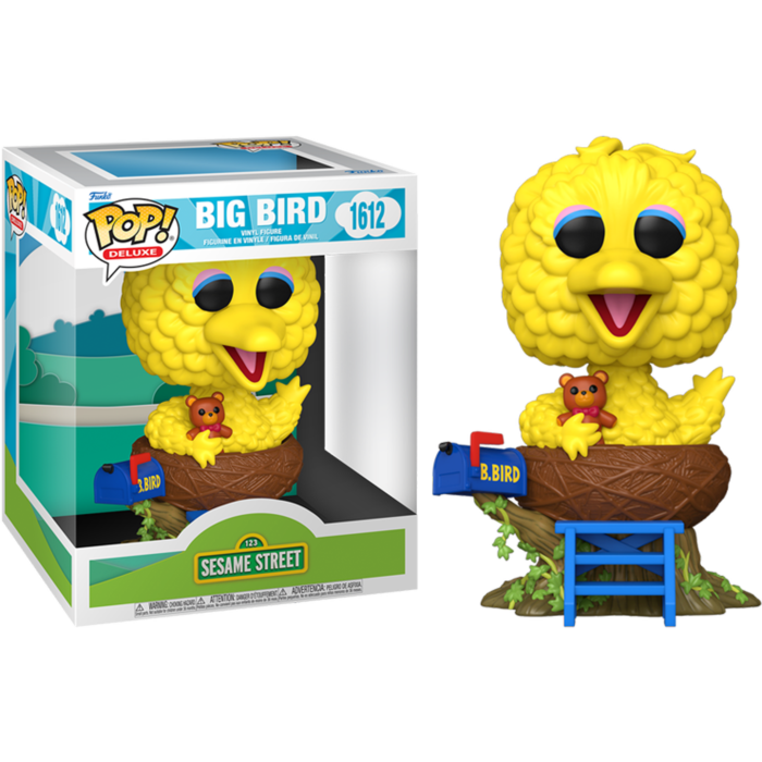 Sesame Street - Big Bird in Nest Deluxe Pop! Vinyl Figure