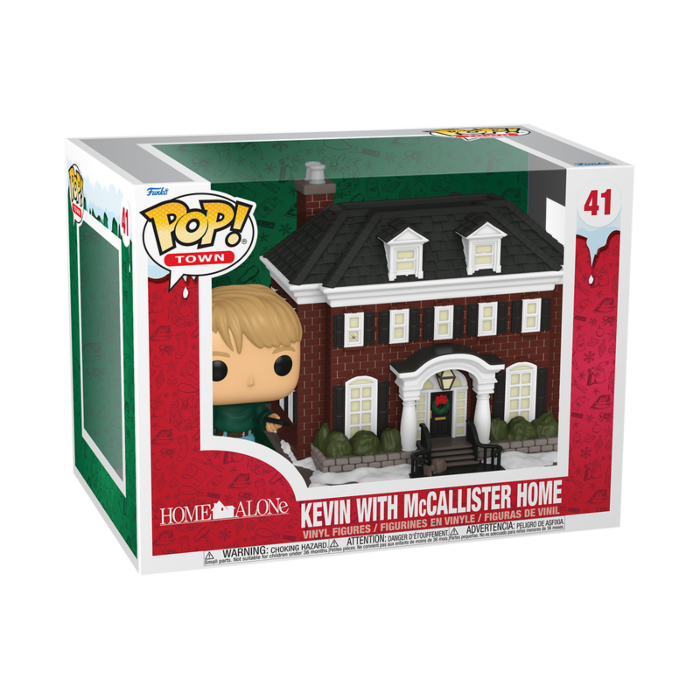 Home Alone - Kevin with McCallister Home Pop! Town Vinyl Figure
