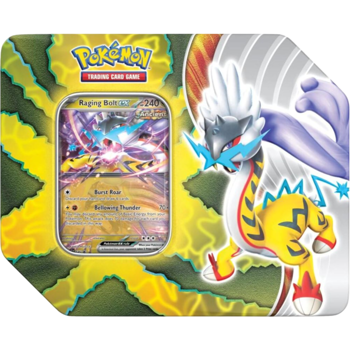 Pokemon - Paradox Destinies Raging Bolt ex Tin