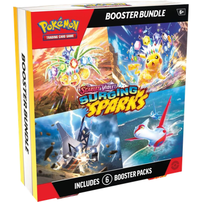 Pokemon - Scarlet &amp; Violet 8 Surging Sparks Booster Bundle (6 Packs)