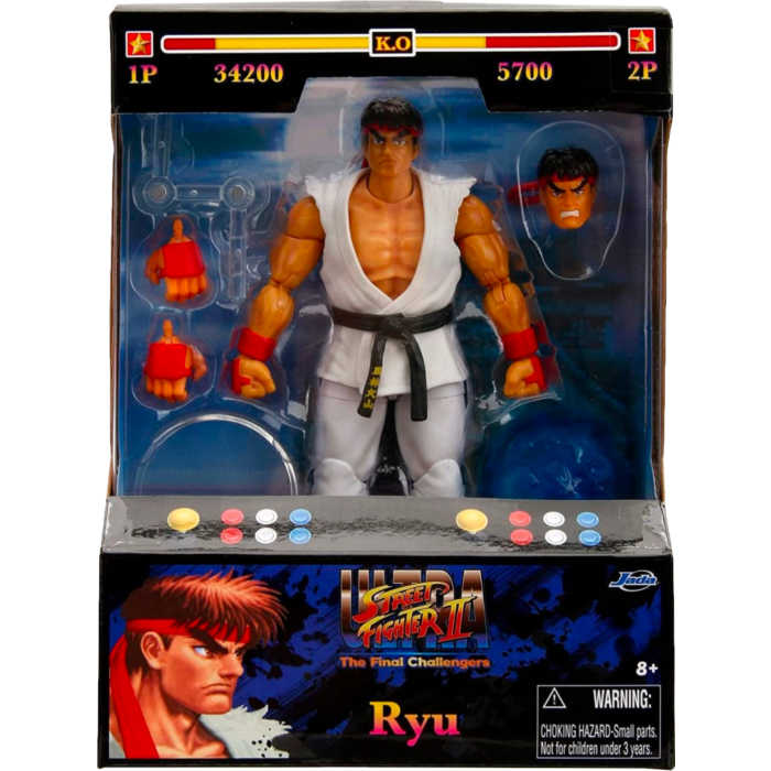 Street Fighter - Ryu 6" Action Figure