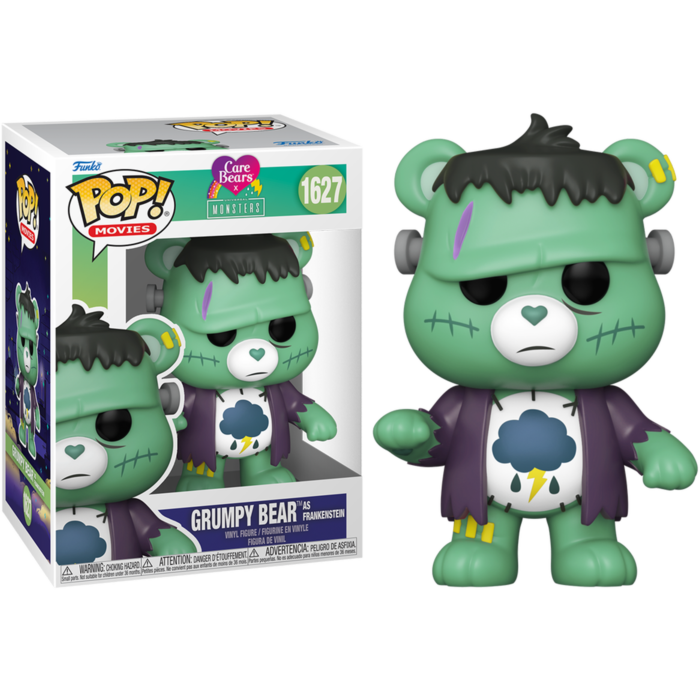 Care Bears x Universal Monsters - Grumpy as Frankenstein Pop! Vinyl Figure