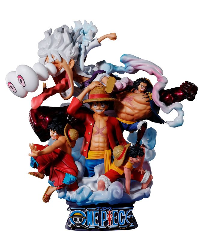 MegaHouse Puchirama DX One Piece Logbox RE Birth 02 Luffy Special PVC Figure