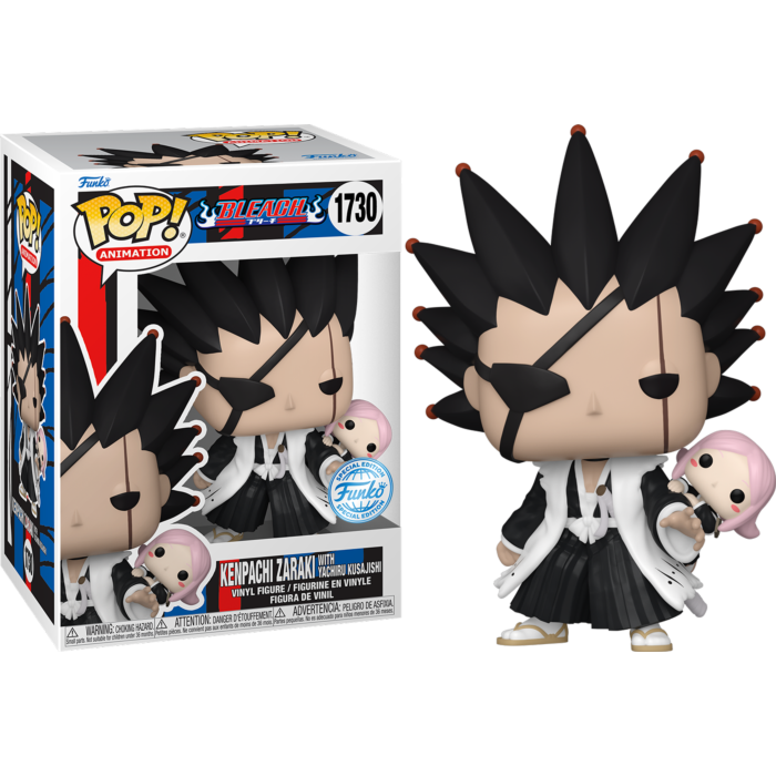 Bleach - Kenpachi Zaraki with Yachiru Kusajishi Pop! Vinyl Figure