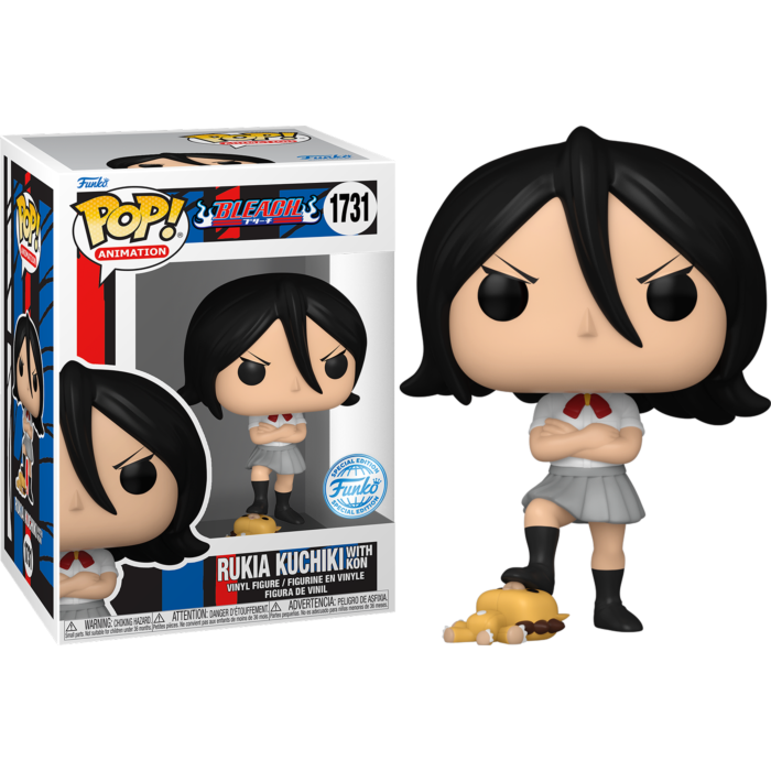 Bleach - Rukia Kuchiki with Kon Pop! Vinyl Figure