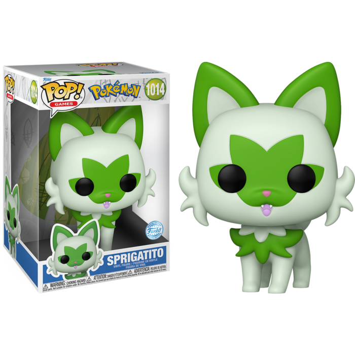 Pokemon - Sprigatito 10&quot; Pop! Vinyl Figure