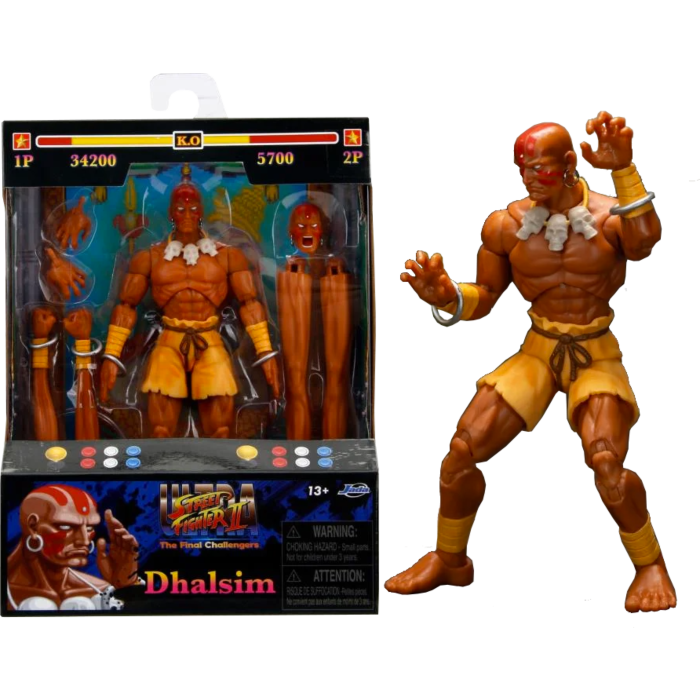 Street Fighter - Dhalsim 6&quot; Action Figure