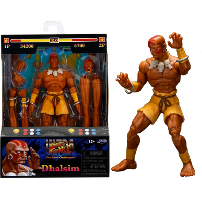 Street Fighter - Dhalsim 6" Action Figure