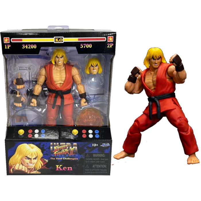Street Fighter - Ken 6" Action Figure