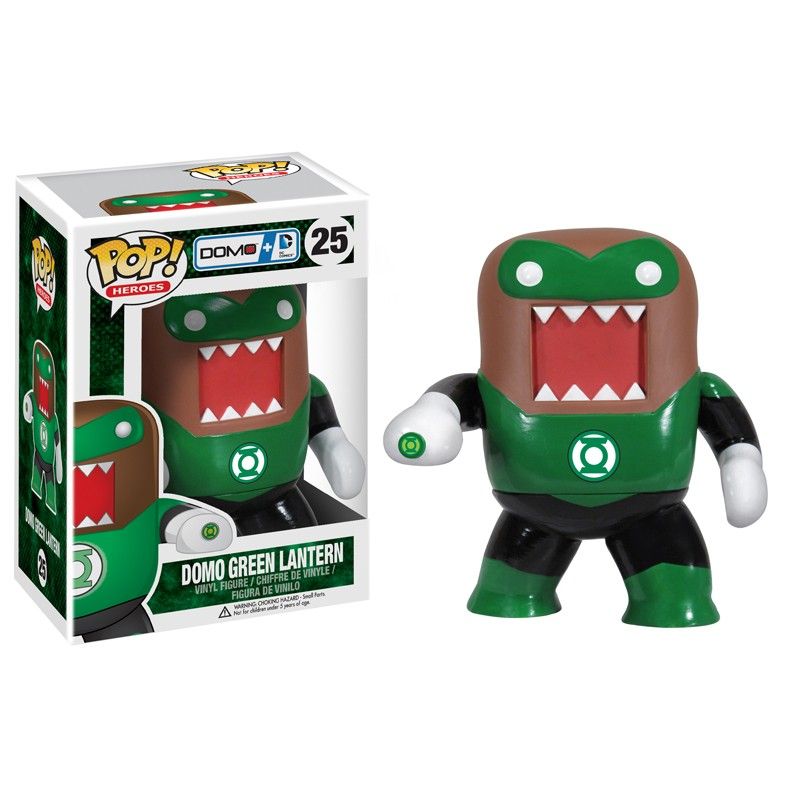 Domo- Domo Green Lantern Pop! Vinyl Figure (Box Damaged)