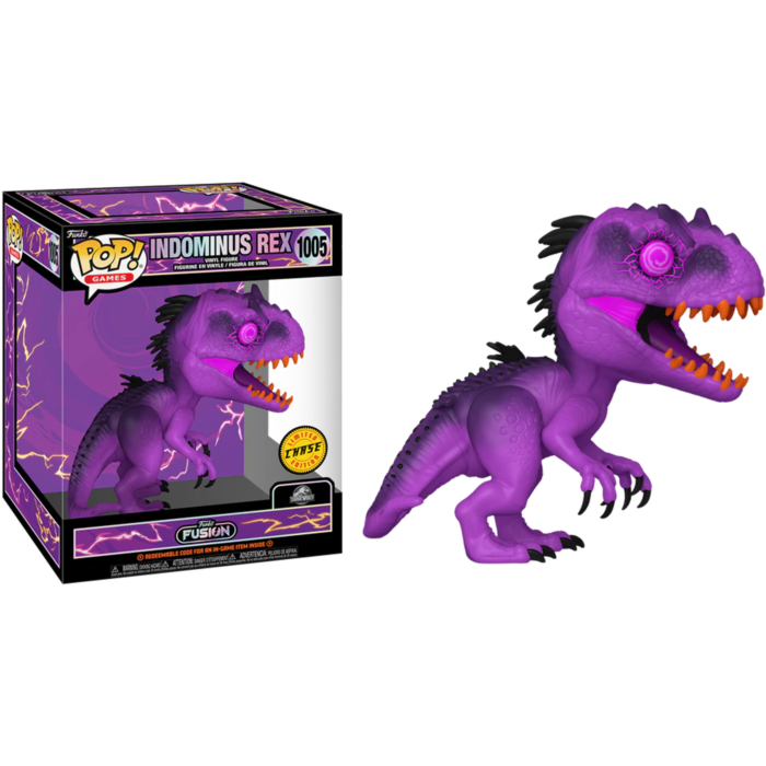 Funko Fusion - Indominus Rex Chase 6&quot; Super Sized Pop! Vinyl Figure