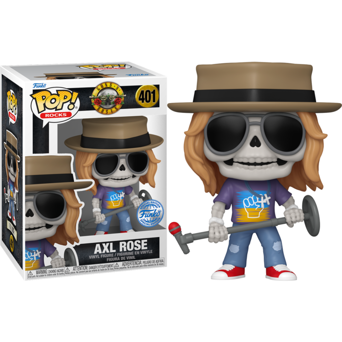 Guns N&#39; Roses- Skeleton Axl Rose Pop! Vinyl Figure