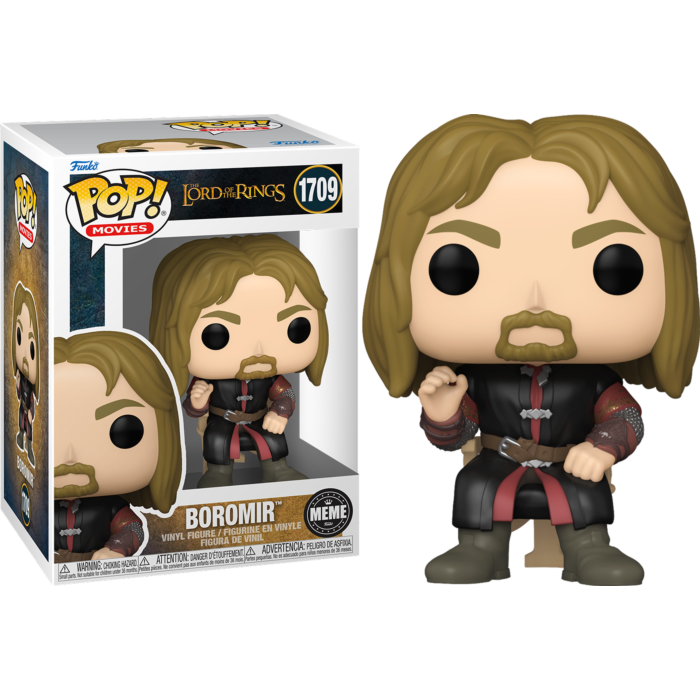 The Lord of the Rings - Boromir Meme (One Does Not Simply) Premium Pop! Vinyl Figure