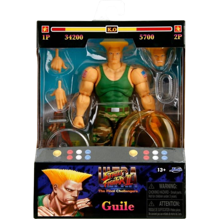 Ultra Street Fighter II: The Final Challengers - Guile 1/12th Scale Action Figure