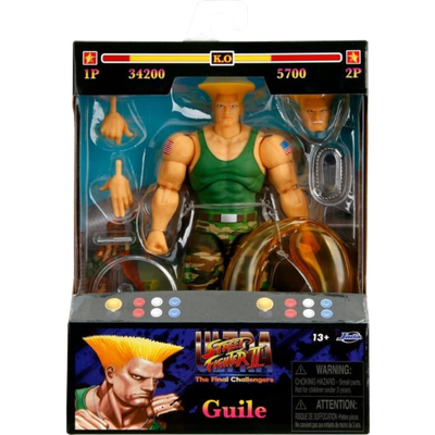 Ultra Street Fighter II: The Final Challengers - Guile 1/12th Scale Action Figure