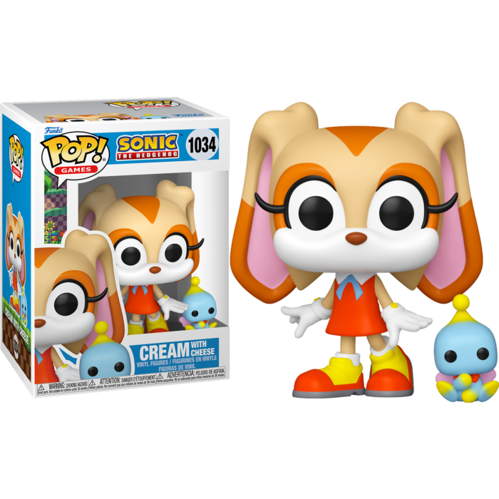 Sonic the Hedgehog - Cream with Cheese Pop! Vinyl Figure