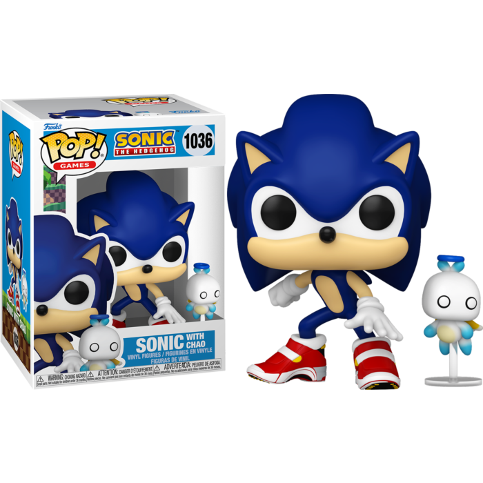 Sonic the Hedgehog - Sonic with Chao Pop! Vinyl Figure