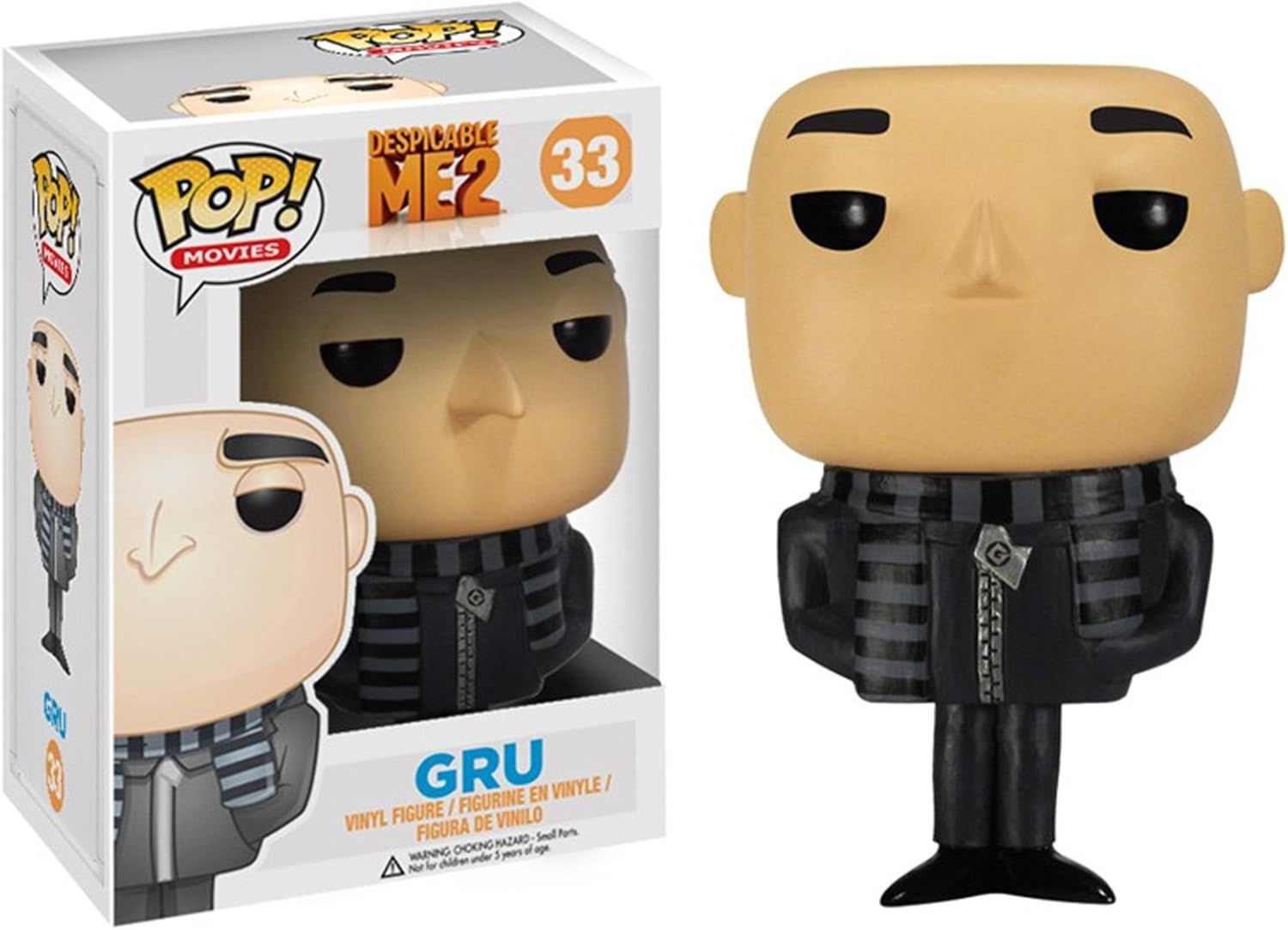 Despicable Me 2- Gru Pop! Vinyl Figure (Box minor Damaged)