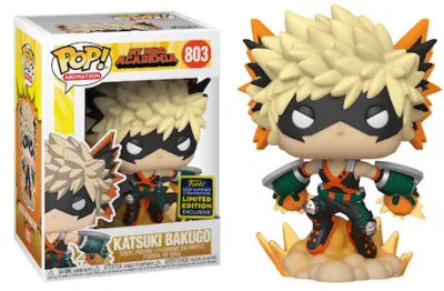 My Hero Academia - Katsuki Bakugo (Hero) Pop! Vinyl Figure (SDCC 2020 Exclusive) (Box Damaged)