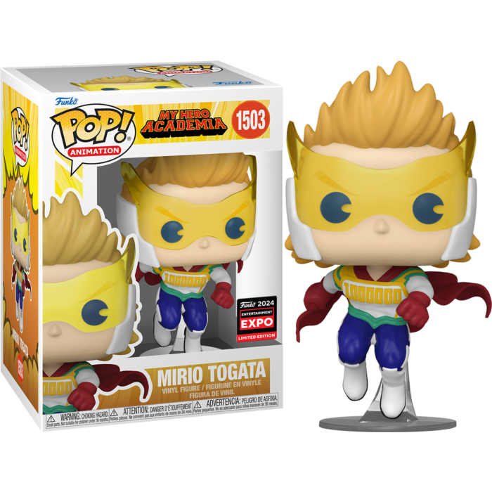 My Hero Academia - Mirio Togata Pop! Vinyl Figure (2024 Entertainment Expo Convention Exclusive)