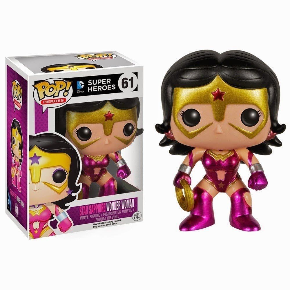 DC Super Heroes- Metallic Star Sapphire Wonder Woman Pop! Vinyl Figure