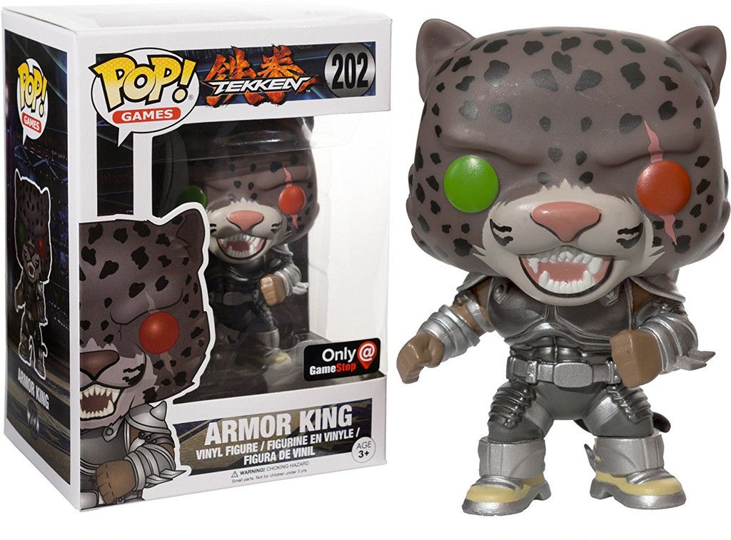 Tekken- Armor King Pop! Vinyl Figure ( Only at Game Stop Exclusive)