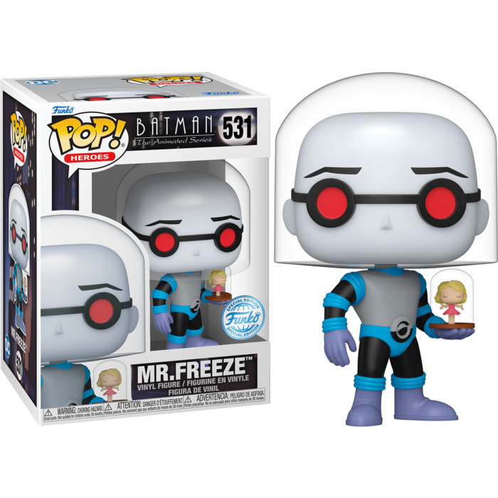 Batman: The Animated Series - Mr Freeze with Nora Pop! Vinyl Figure