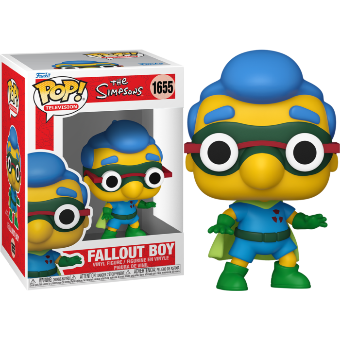 The Simpsons - Milhouse as Fallout Boy Pop! Vinyl Figure
