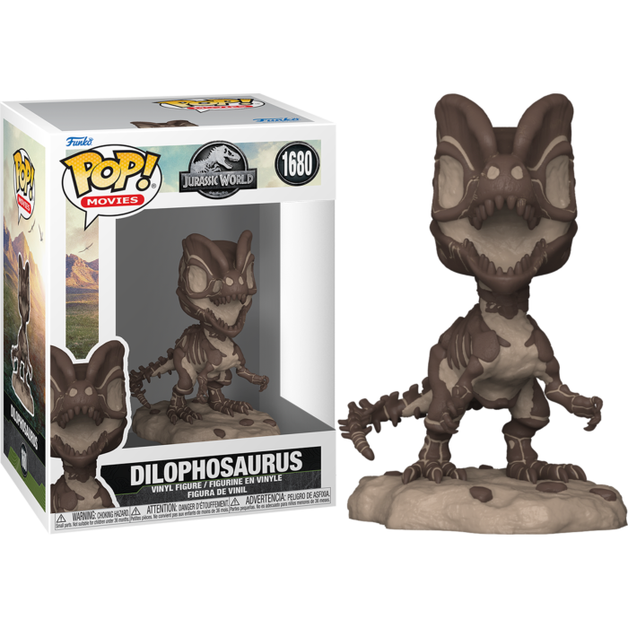 Jurassic World - Dilophosaurus Fossil Pop! Vinyl Figure