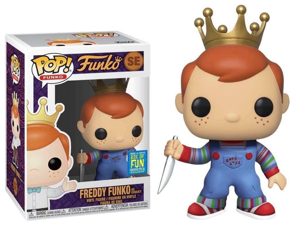 Freddy Funko as Chucky Pop! Vinyl Figure ( Box Of Fun Exclusive)