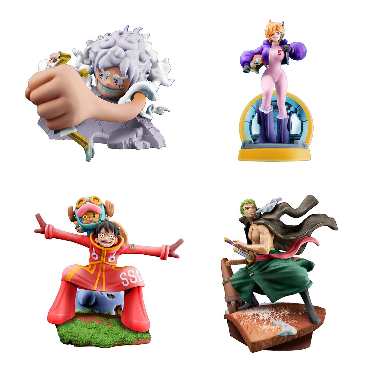 One Piece LogBox Re:Birth Egghead Arc Box of 4 Figures