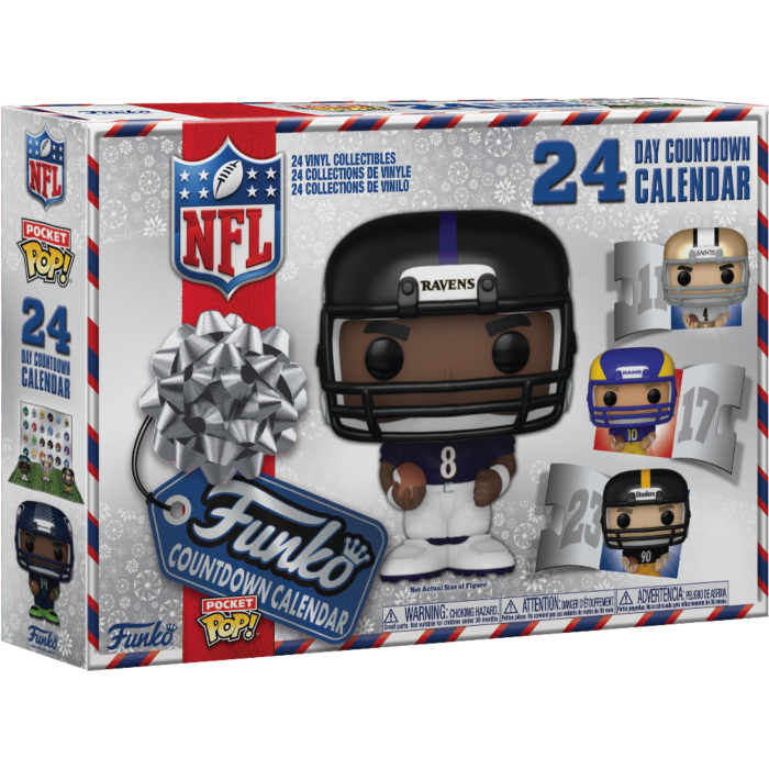 NFL Football - 2024 Pocket Pop! Vinyl Advent Calendar