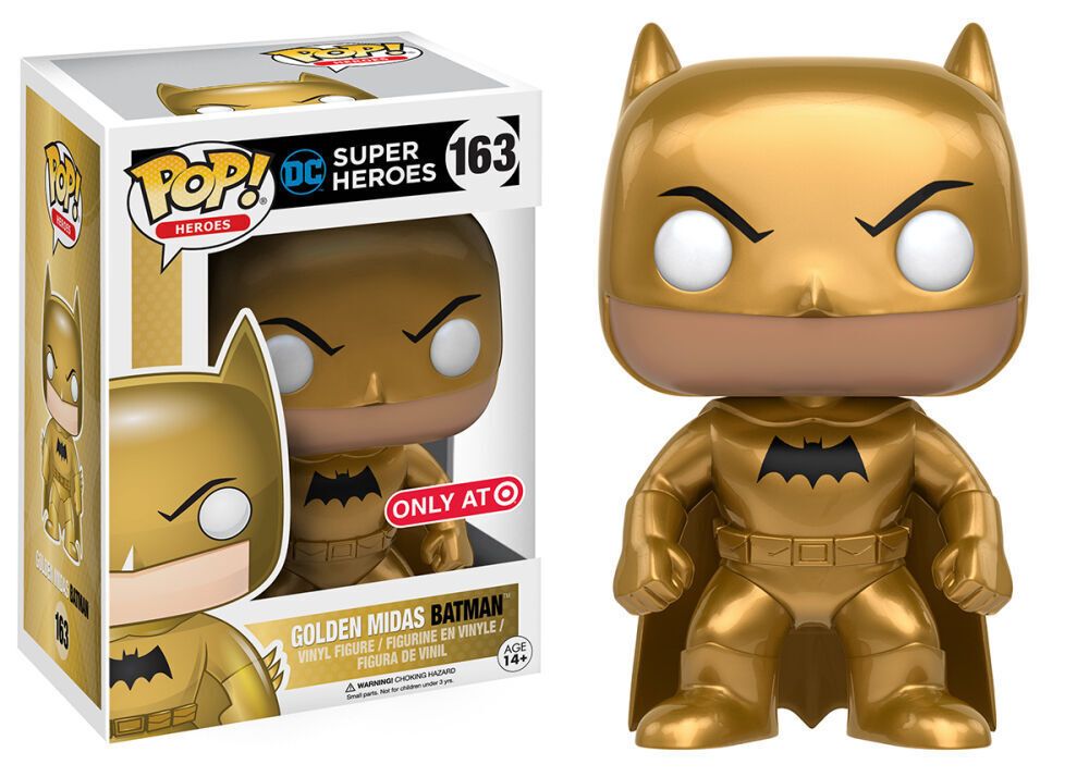 DC Super Heroes: Golden Midas Batman Pop! Vinyl Figure (Target Exclusive)