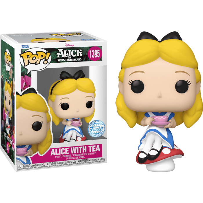 Alice in Wonderland (1951) - Alice with Tea Pop! Vinyl Figure